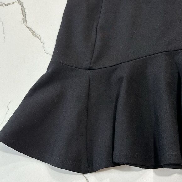 Originality | Women’s Black Belted Fit and Flare Mini Skirt - Picture 7 of 13